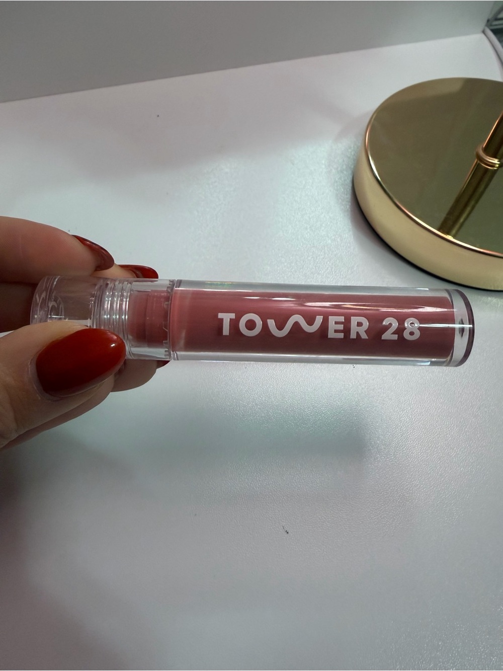 Tower 28 ShineOn Lip Jelly — Dusty Rose